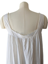 Victorian Nightgown with Raw-edge Straps