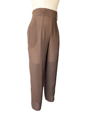 Vintage Cacharel Brown Sheer Pants