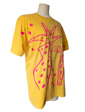 Vintage Gone Tropo Canoe Hawaii Yellow + Pink T-shirt
