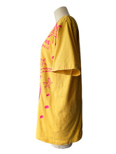 Vintage Gone Tropo Canoe Hawaii Yellow + Pink T-shirt