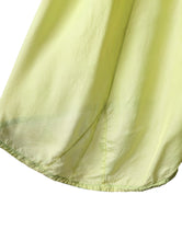 Chartreuse Rayon Full Slip As-Is