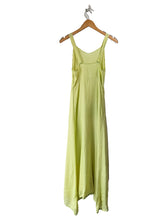 Chartreuse Rayon Full Slip As-Is