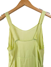 Chartreuse Rayon Full Slip As-Is