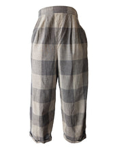 Prophecy Black and Tan Plaid Pants