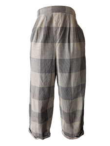 Prophecy Black and Tan Plaid Pants