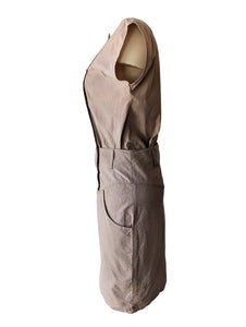 AJ and Friends Khaki Dress