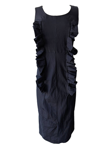 Comme des Garcons Black Ruffle Dress