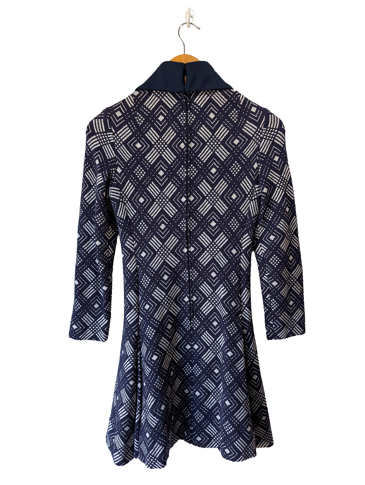 Amba for Jr. Sophisticates Navy + White Tie Dress - The Curatorial Dept.