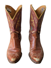 Vintage 1940s Acme Brown Pee Wee Cowboy Boots