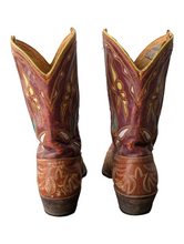 Vintage 1940s Acme Brown Pee Wee Cowboy Boots