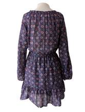 Xirena Navy Floral Mini Dress
