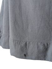 Hussein Chalayan Blue Grey Cotton Skirt