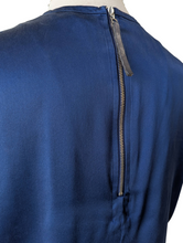 Helmut Lang Teal Blue Silk Top As-Is