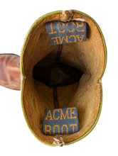 Vintage 1940s Acme Brown Pee Wee Cowboy Boots