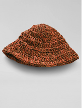 Gemsun Sun Hat in Orange/Brown