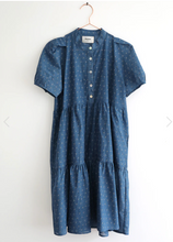 Pietsie Oaxaca Dress - Indigo Calico