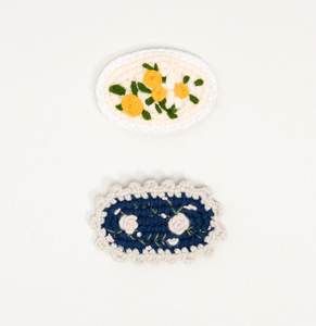 Hansel from Basel Polly Crochet Hair Clips