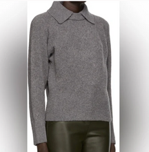 Proenza Schouler Grey Collared Sweater