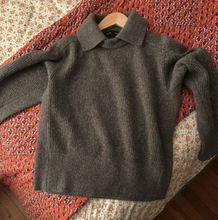 Proenza Schouler Grey Collared Sweater