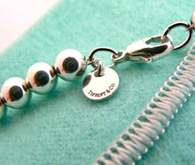 Tiffany & Co. Hardwear Silver Graduated Ball Beaded 16" Necklace