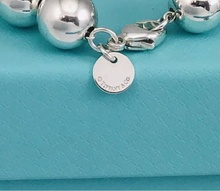 Tiffany & Co. Sterling Silver HardWear Ball 10mm Medium Bracelet