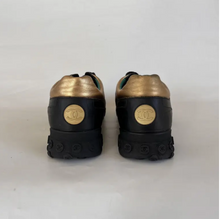 Chanel Black and Gold Sneakers