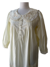 Christy Dawn Yellow Floral Lace Nightgown