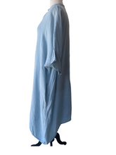 Meo Melli Baby Blue Linen Dress