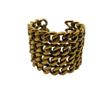 Stella McCartney Gold Cuban Chain Cuff
