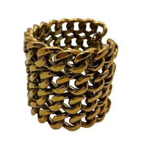 Stella McCartney Gold Cuban Chain Cuff