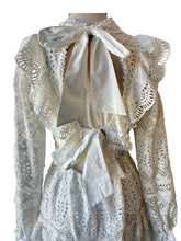 Sea New York White Eyelet Open Back Mini