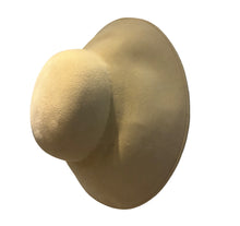 Matsuda Cream Felted Wool Hat