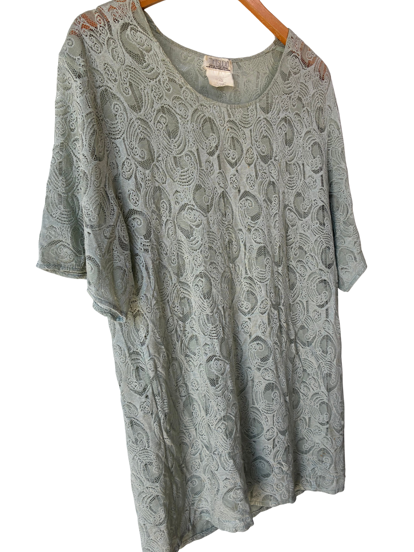 Vintage Matsuda Lace Tunic - The Curatorial Dept.