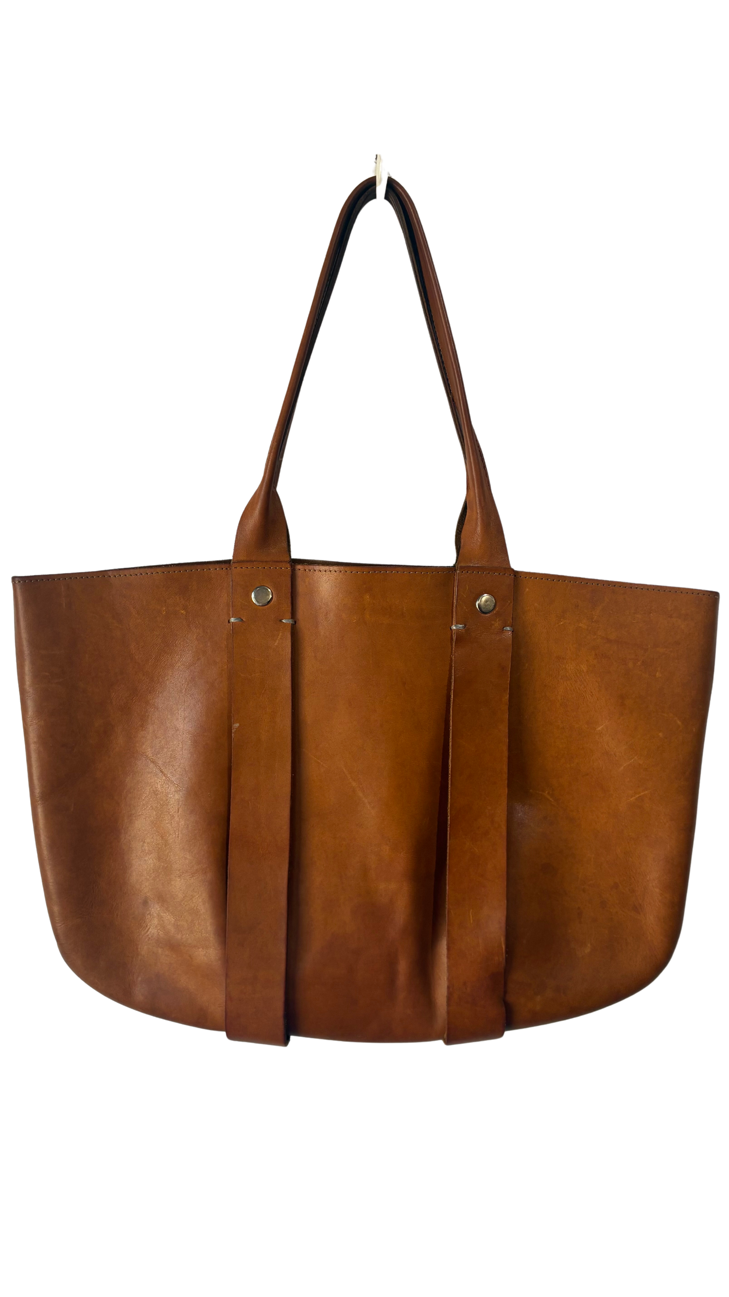 Clare V Tropezienne Light Cognac Purse - The Curatorial Dept.