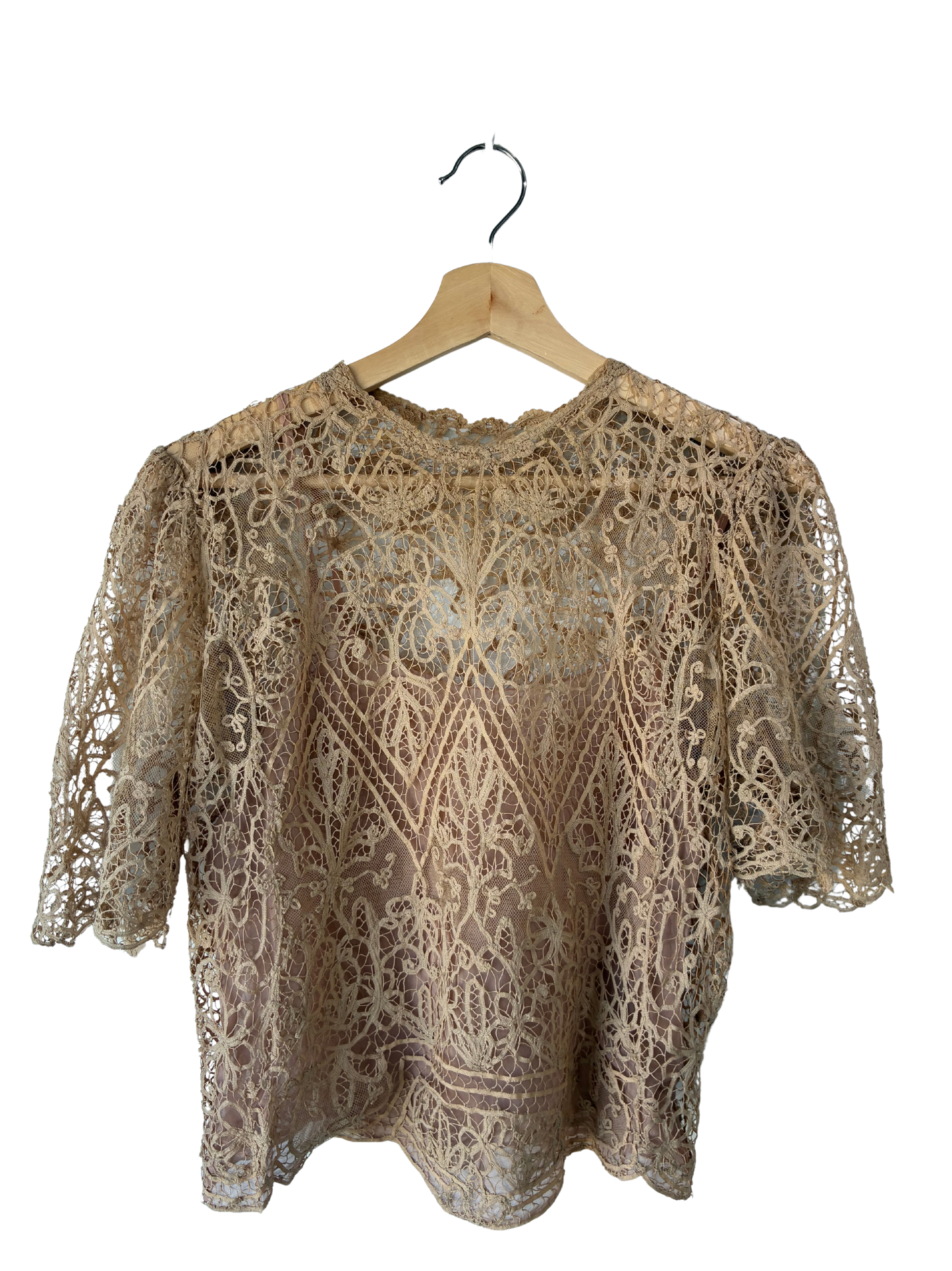 Antique Lace Top - The Curatorial Dept.