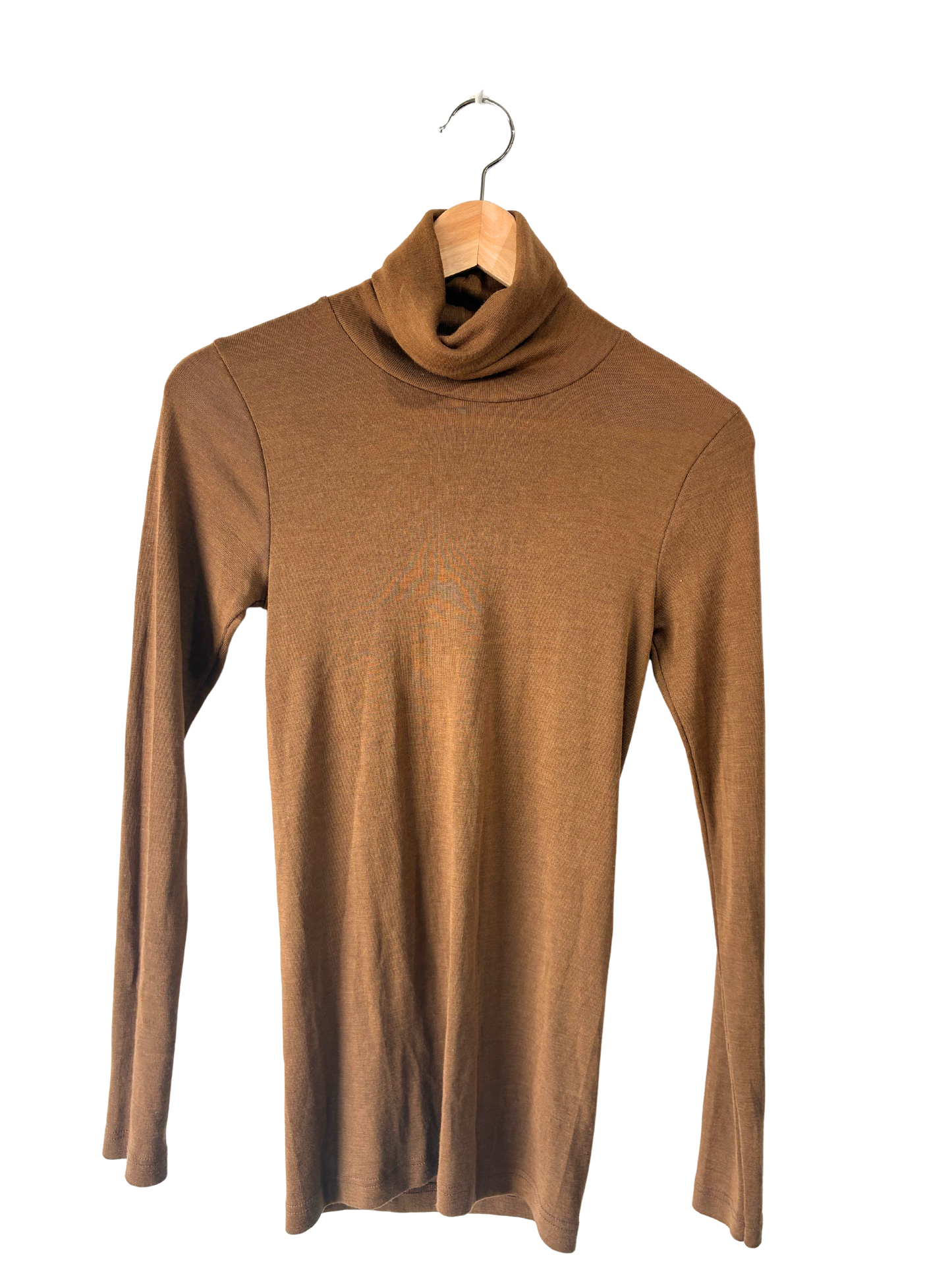 Siskin Brown Turtleneck - The Curatorial Dept.