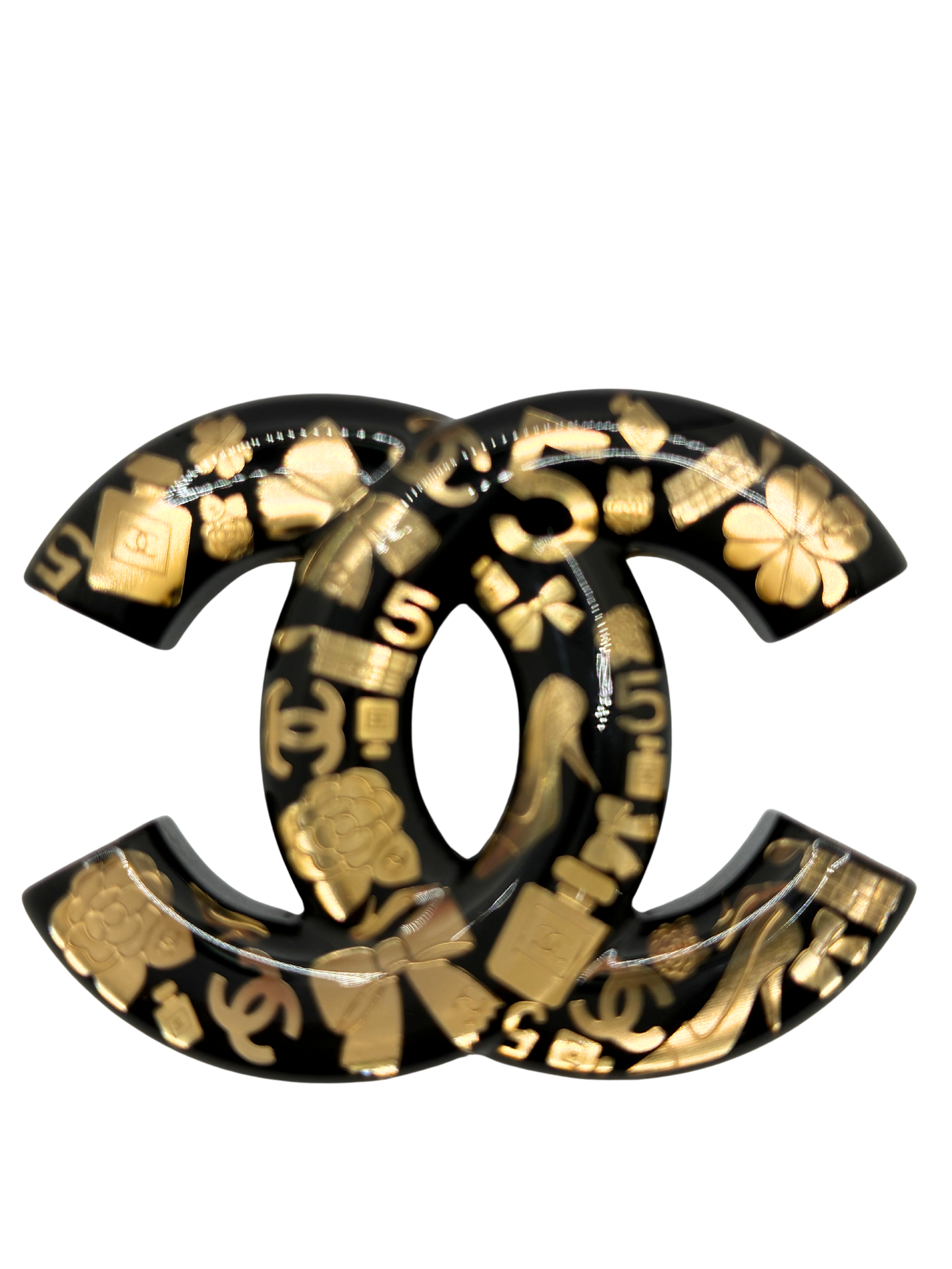 CHANEL Codes of House Brooch - The Curatorial Dept.