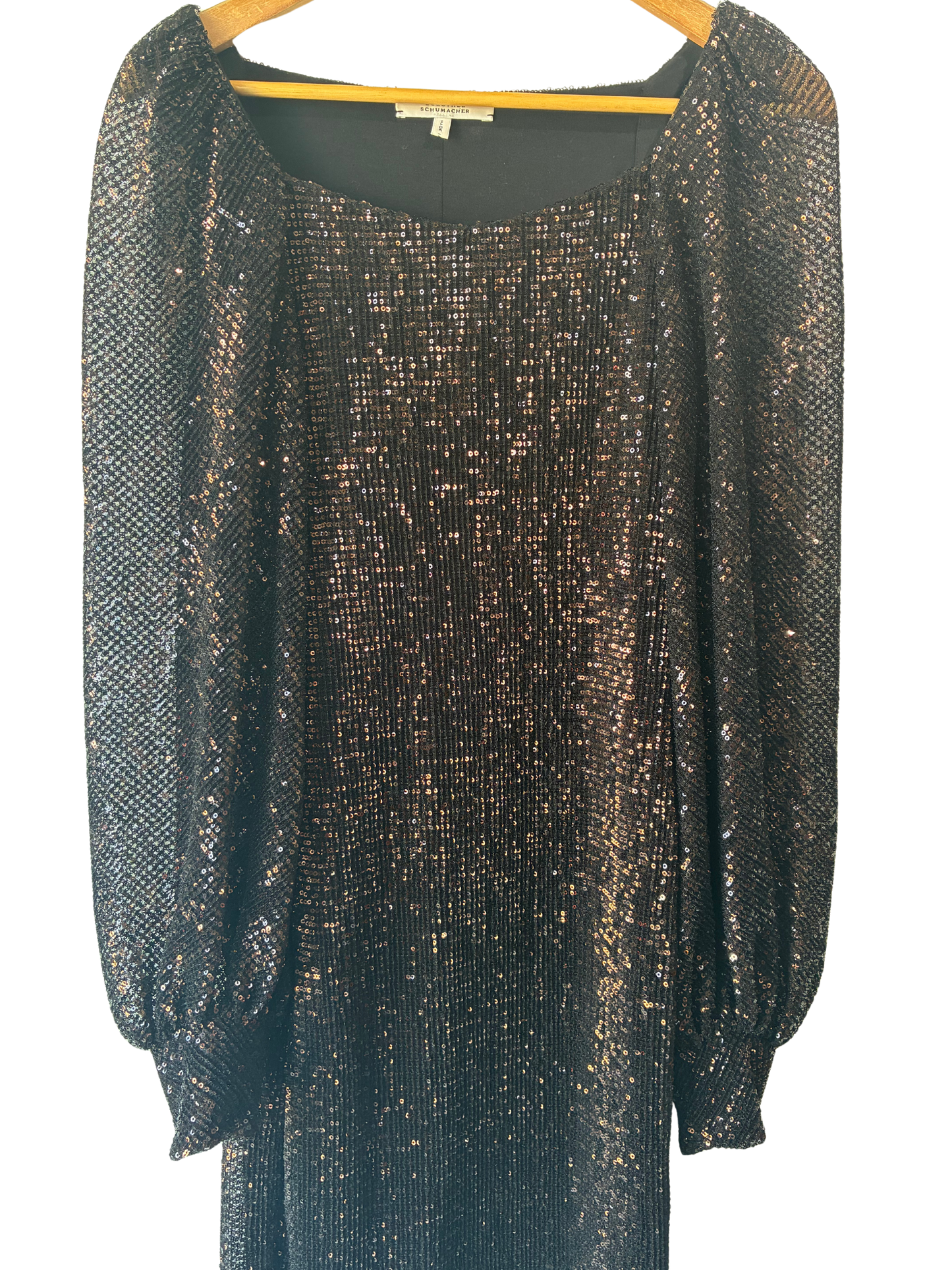 Dorothee Schumacher Black Sequin Dress - The Curatorial Dept.