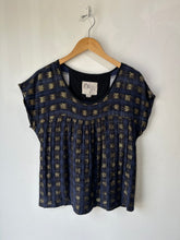 Ace & Jig Navy and Gold Top
