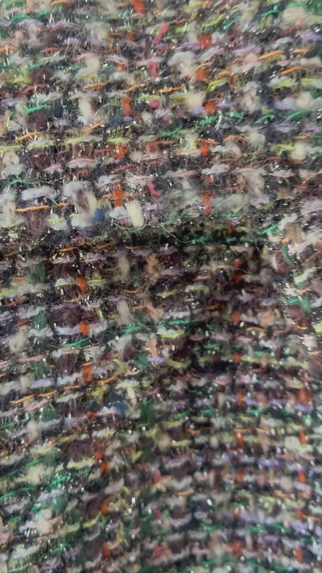 CHANEL Brown, Green and Gold Lesage Tweed Jacket
