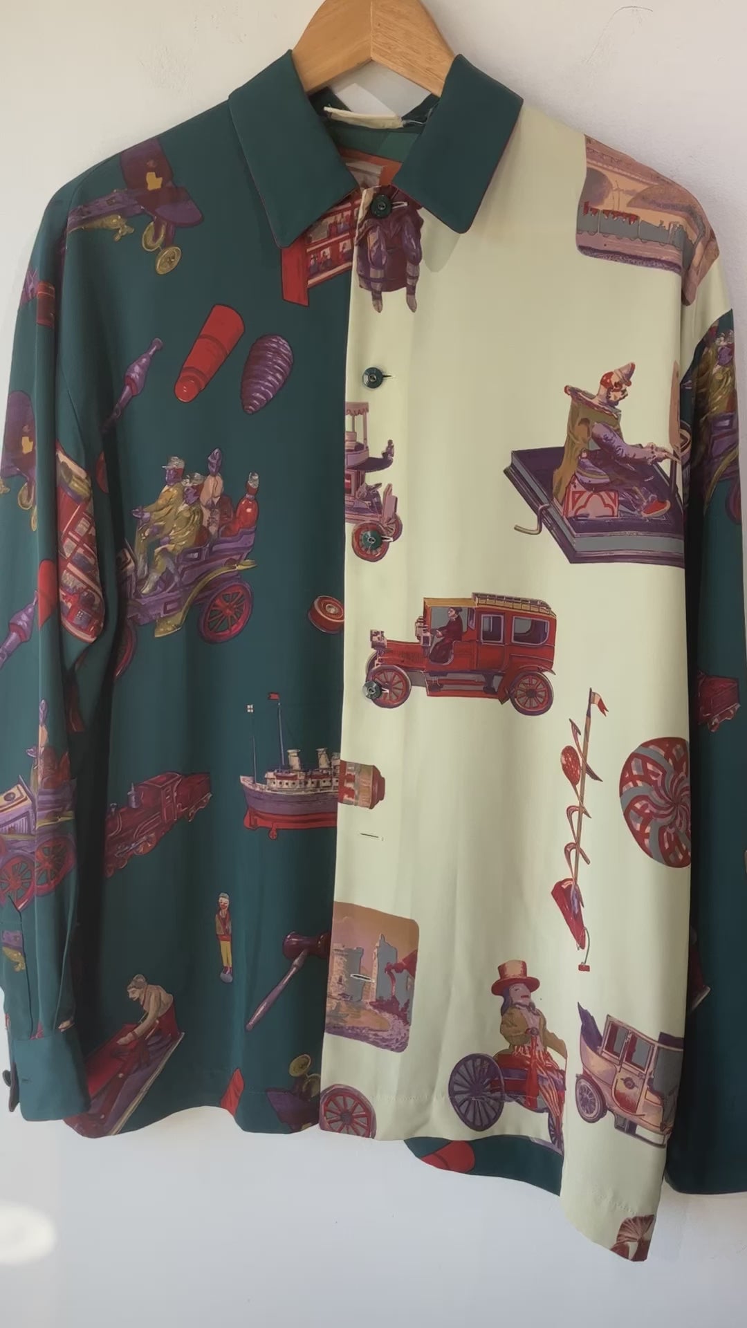 Vintage Matsuda Clown Car Button Down Shirt