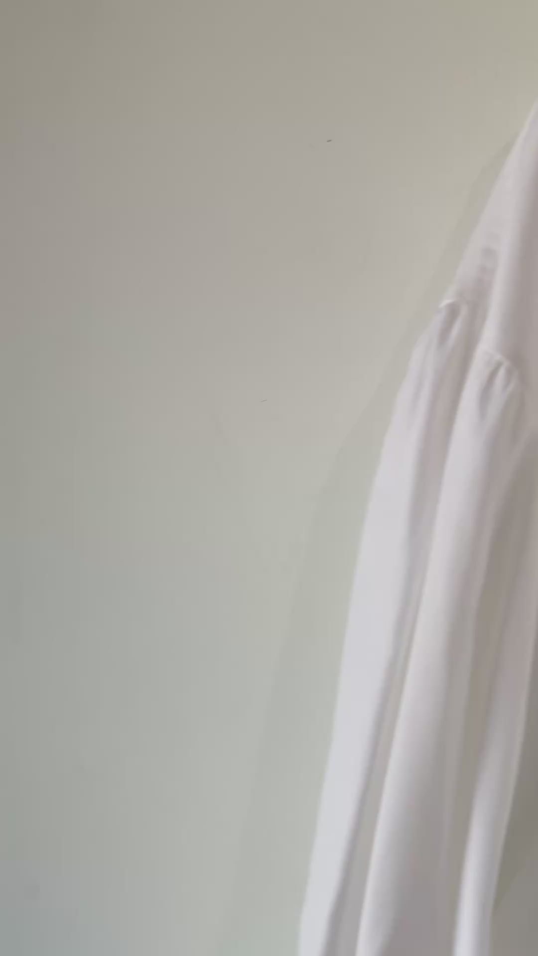 CHANEL White Long Sleeve Cotton Shirt