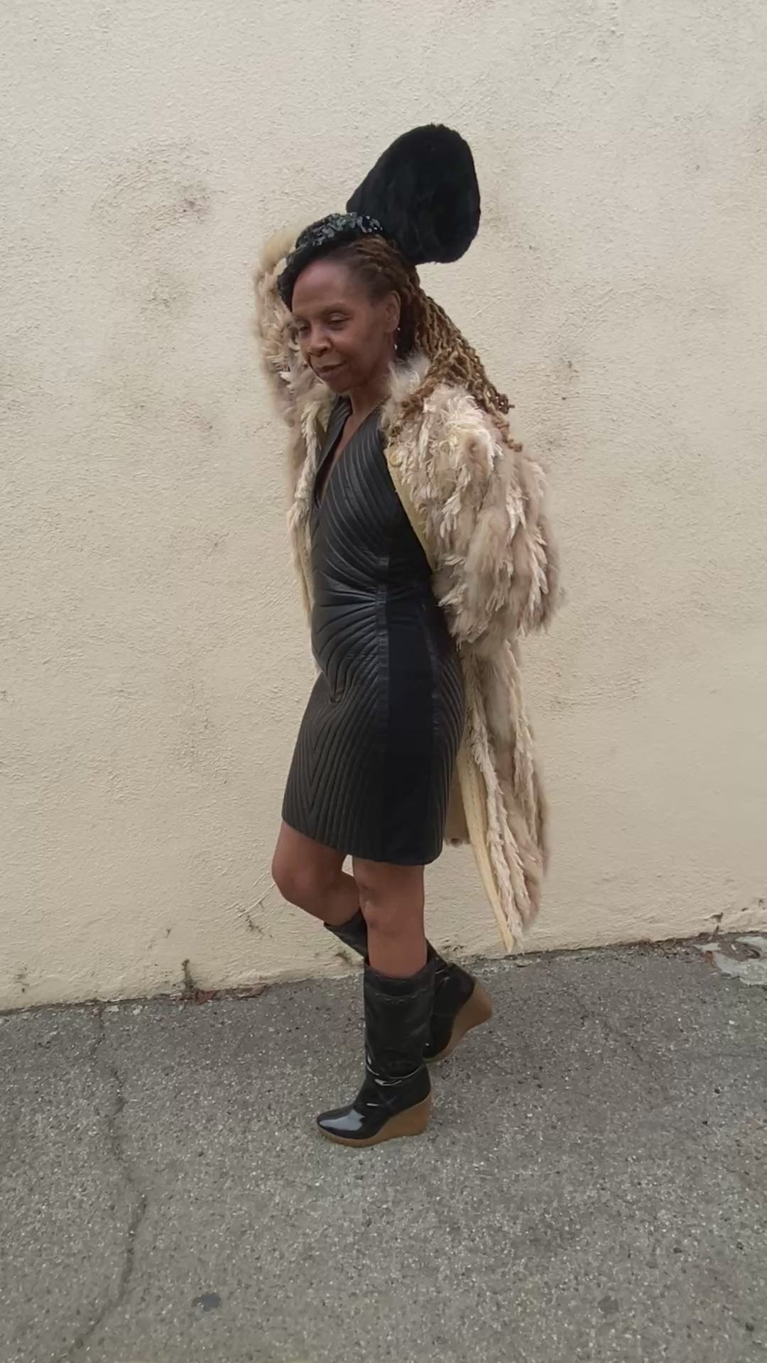 Tom Ford Quilted Leather Dress