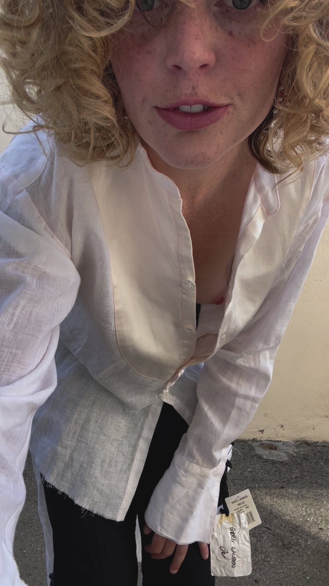 Greg Lauren High-Low Tunic