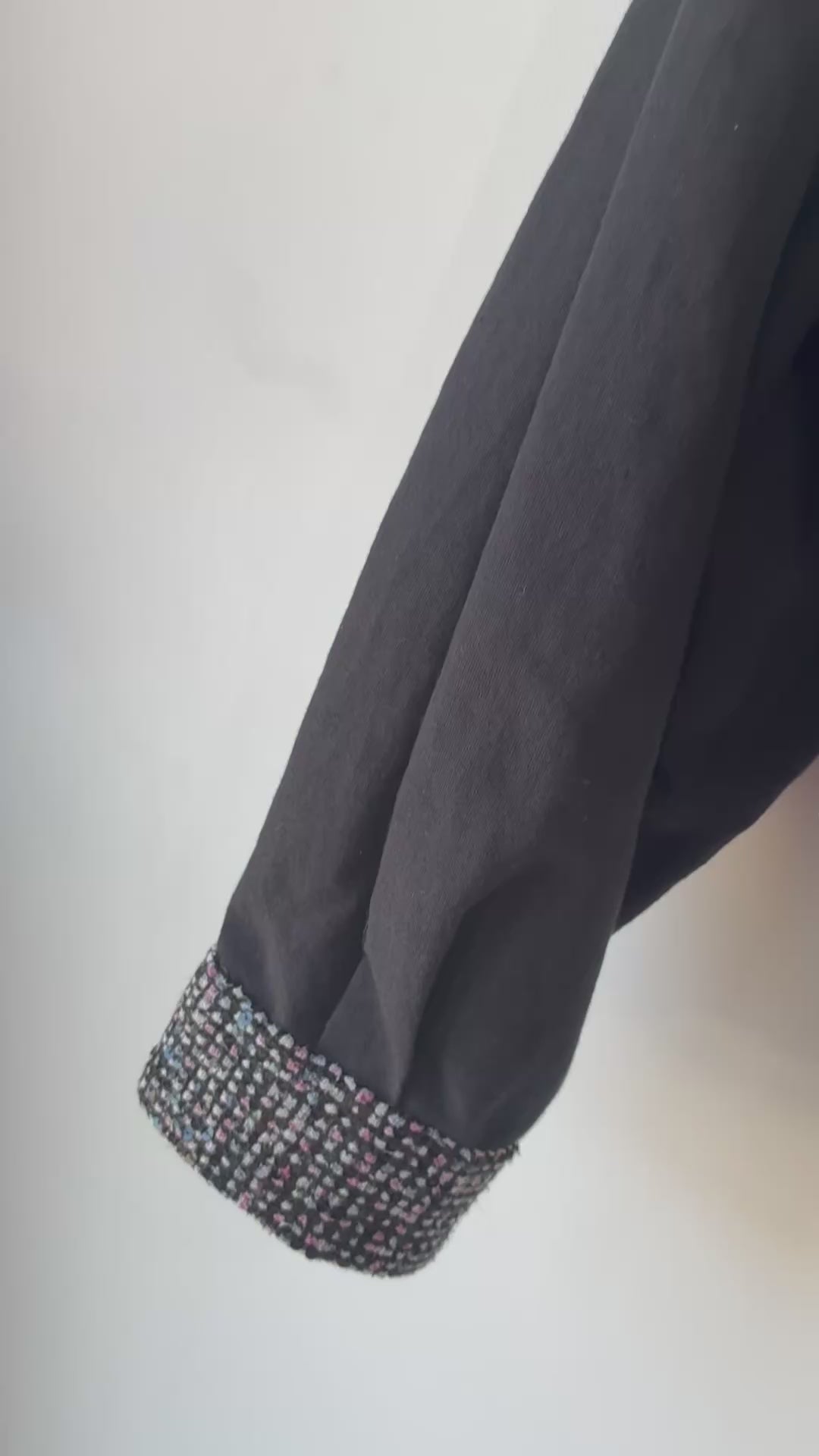 CHANEL Black Double Breasted Jacket