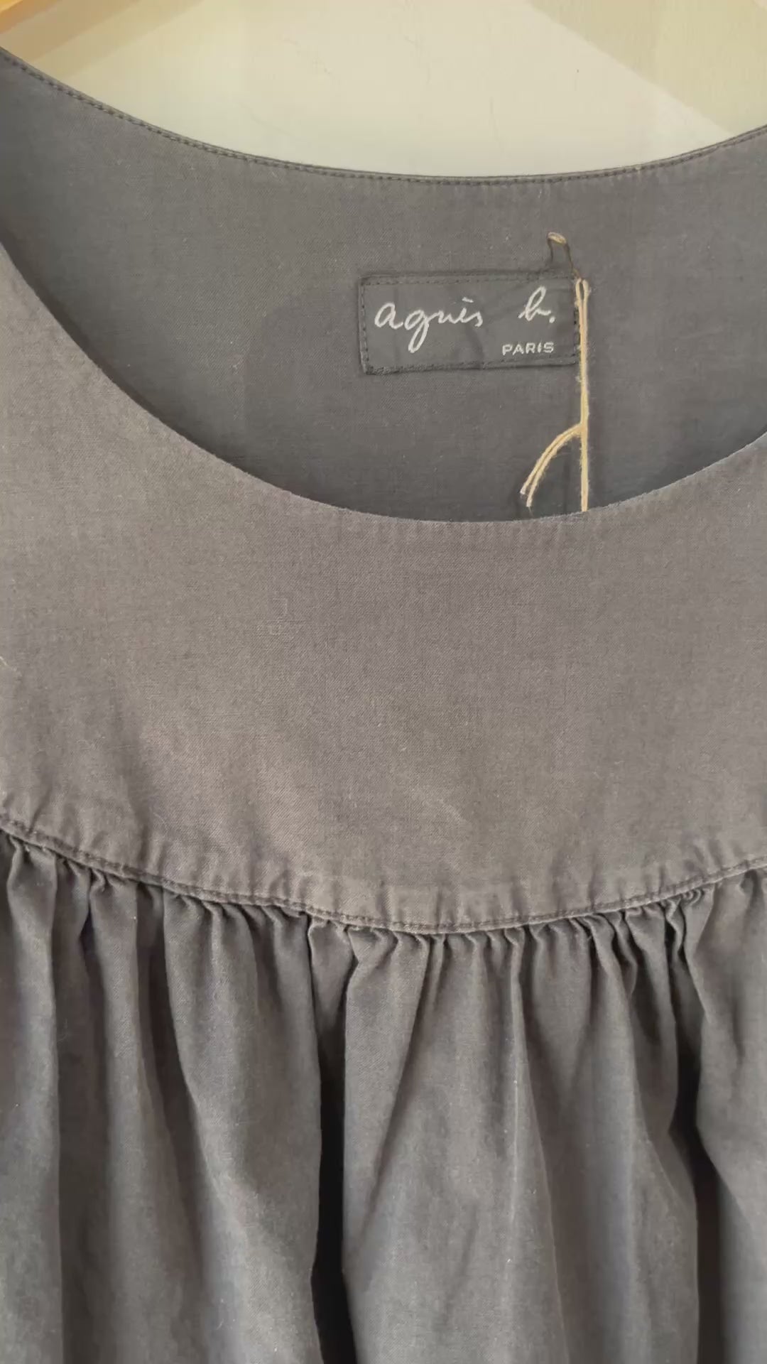 Agnes B Black Dress