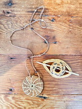 Woven Spiral Necklace