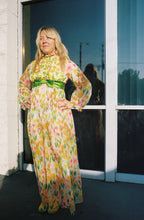 Vintage Sheer Floral Dress - The Curatorial Dept.