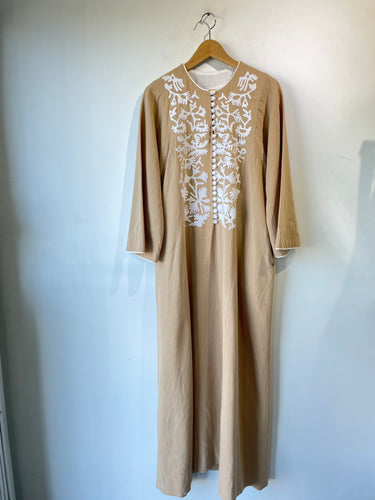 Vintage Josefa Embroidered Dress - The Curatorial Dept.