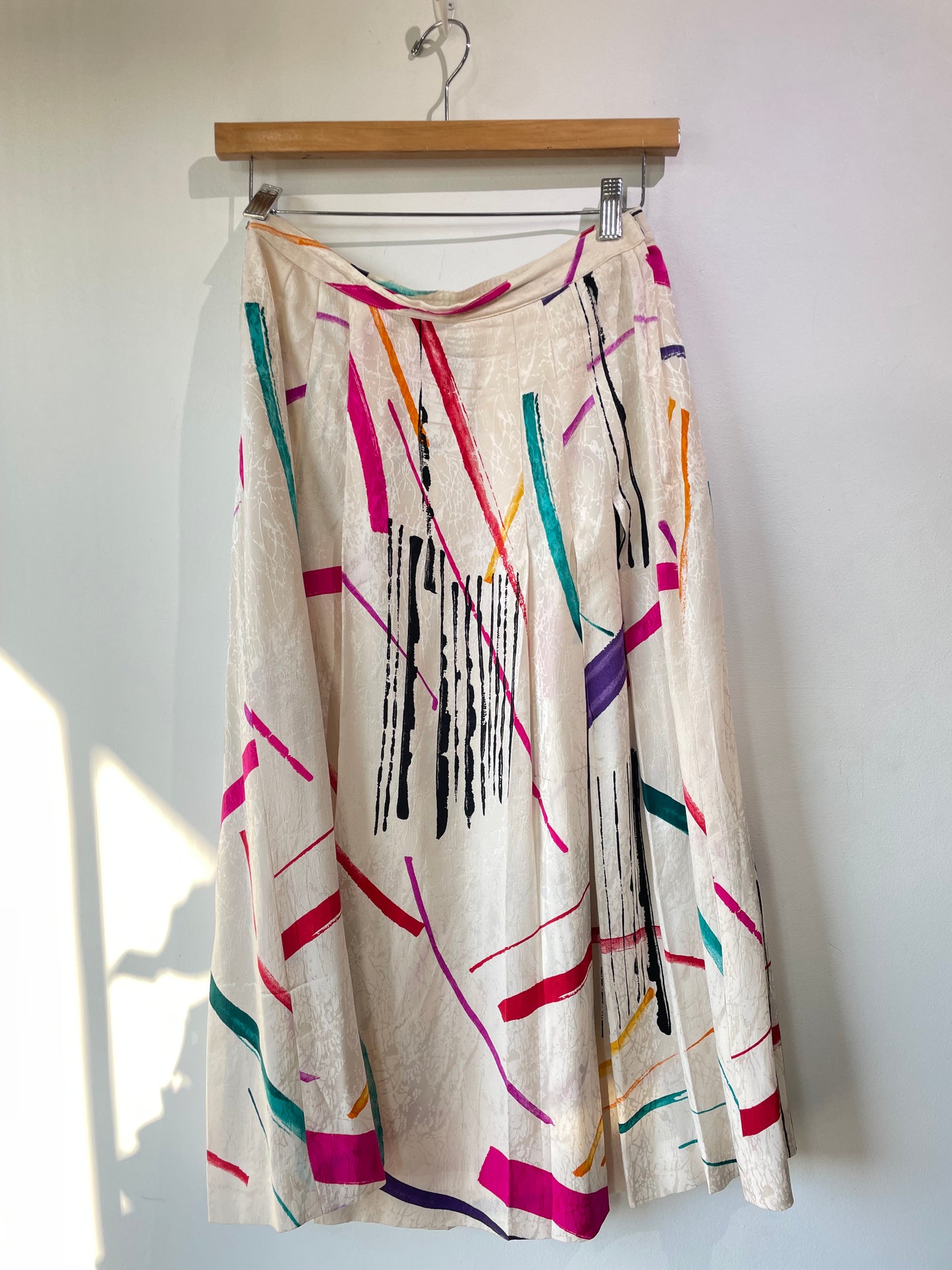 Vintage Anne Crimmins Pleated Skirt - The Curatorial Dept.